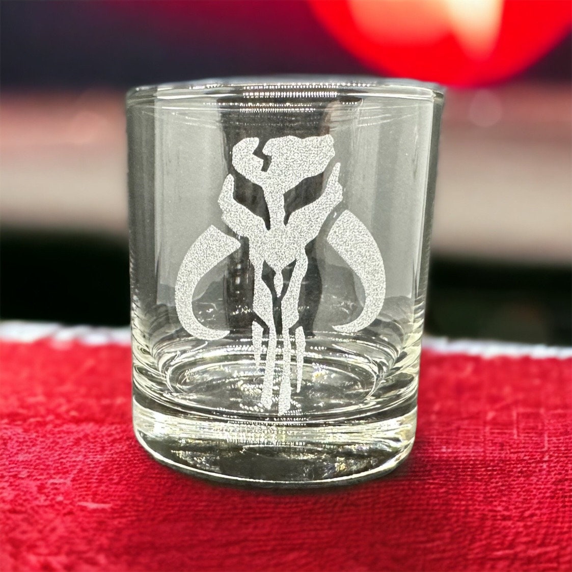 Pew Pew Pew Whoosh Wars Whiskey Glass Set of 4, Engraved Funny Sci-fi Space  Star Noises Wars Rocks Glasses