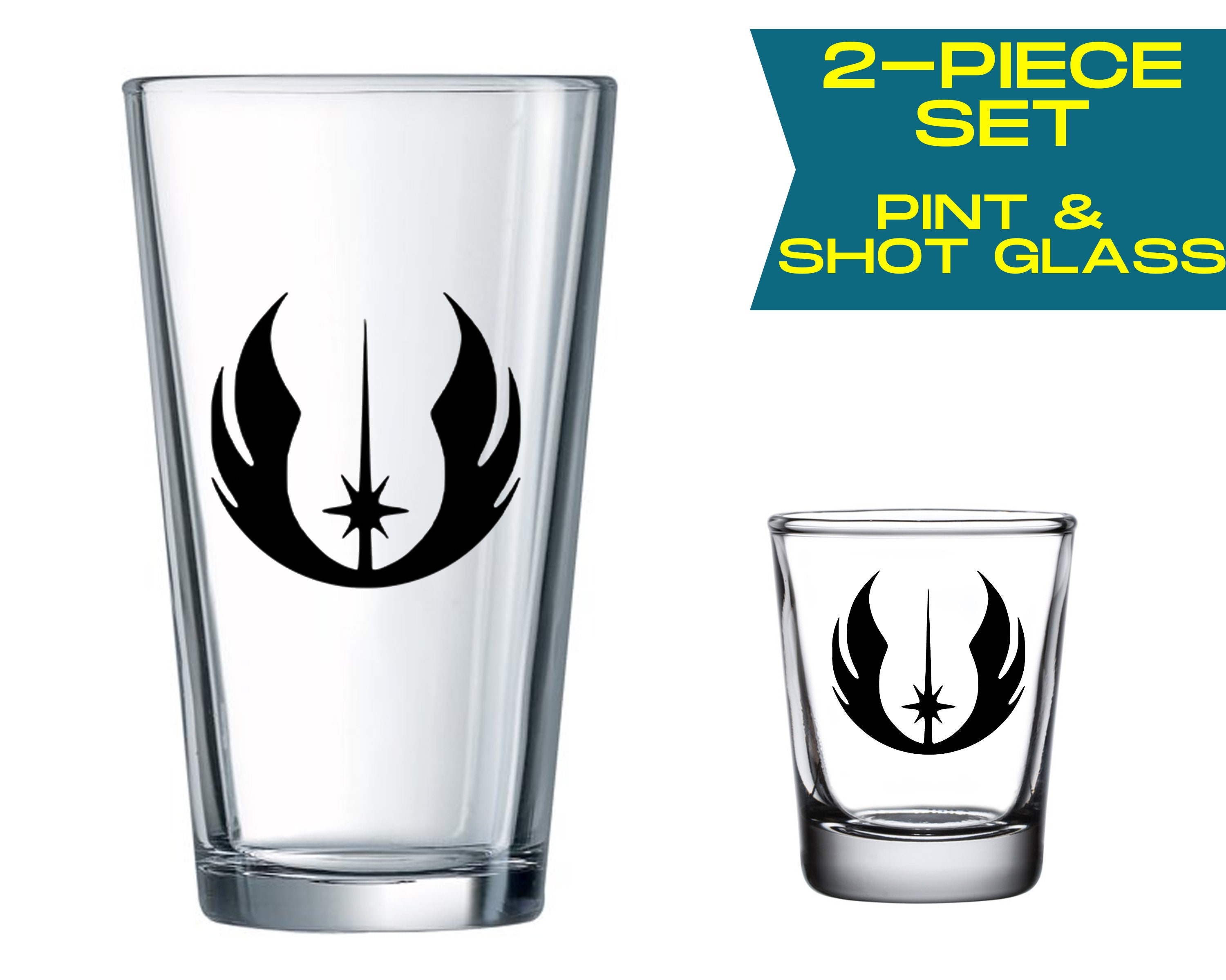 Star Wars Shot Glass 2 Glass Set 