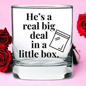 Real Housewives Gift Sutton Merce Real Big Deal Sutton RHOBH Housewives of Beverly Hills Funny Gift Bravoholic ENGRAVED Glass Valentine