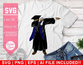 Download Dabbing Graduation Svg Etsy