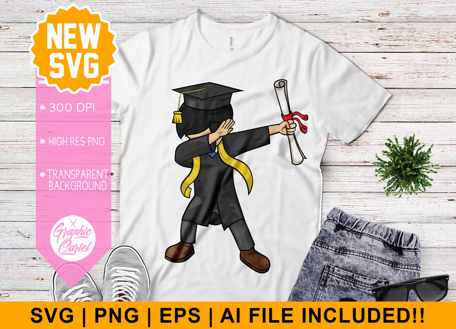 Download Dabbing Boy Graduation 2020 SVG Black Hair Boy download | Etsy