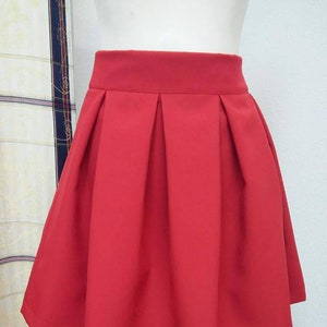 red skirt