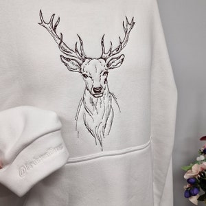 Damen-Sweatshirt mit Stickerei, Damenbekleidung, Uniformen, Unisex-Kleidung, übergroß, Übergröße