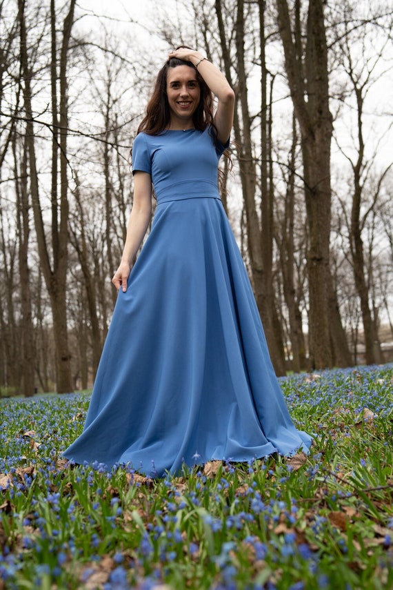 slim fit dress slacks Long Sequin Fitted Formal Slit Prom Dress main image 1