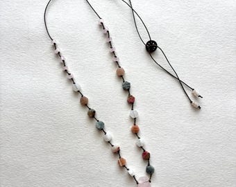 Rose Quartz Pendant Necklace