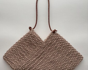 Putty Twill Tape Handbag