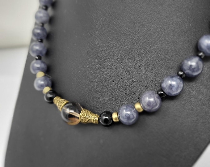 Single Strand, beaded, Necklace