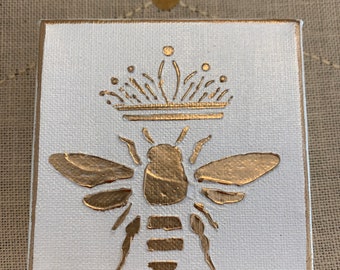 Gold Leaf Queen Bee