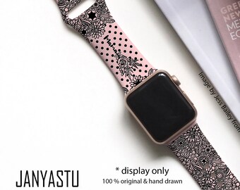 Mom Life Apple Watch Band SVG: Floral Mandala Laser Cut File (Digital Download)