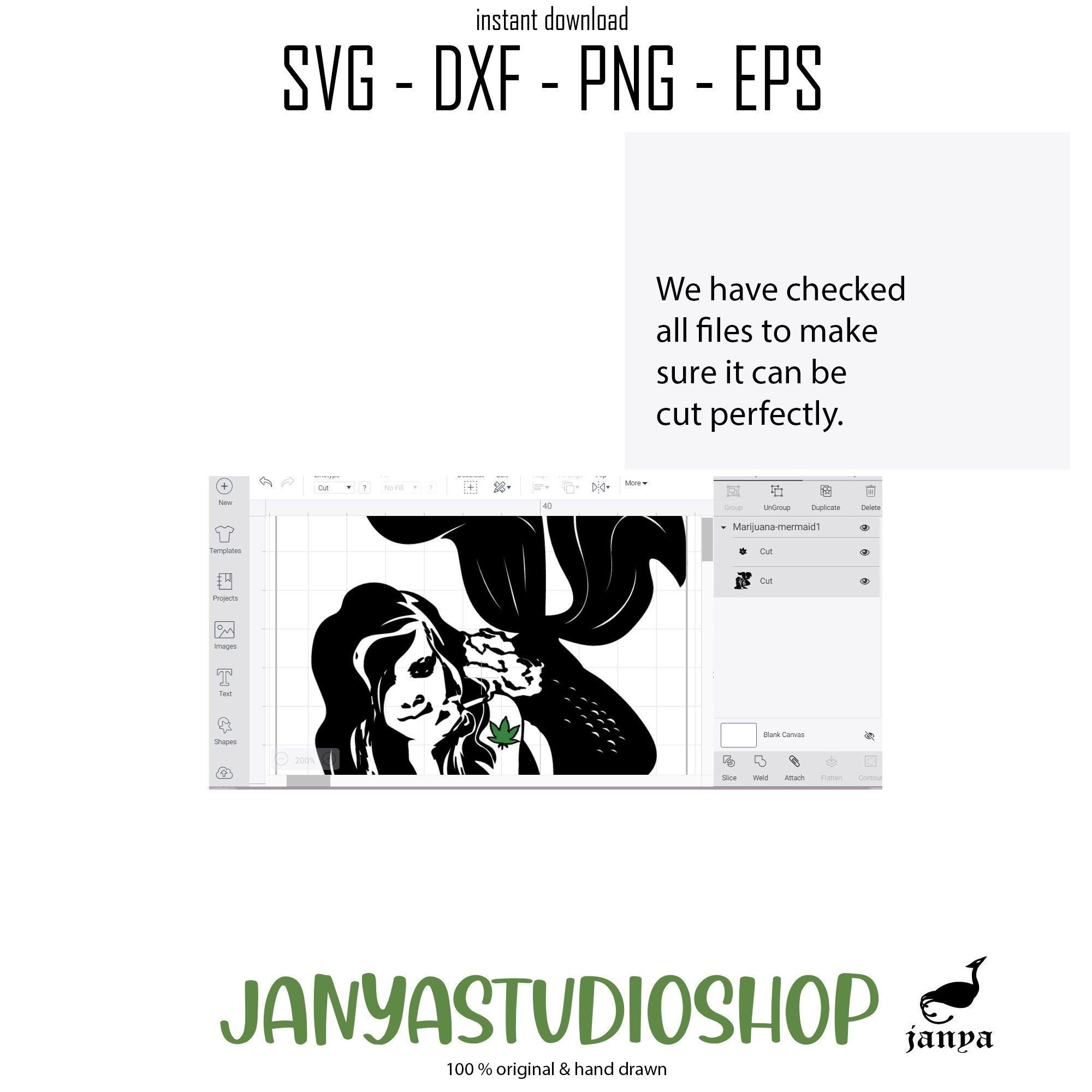 Free Free 246 Mermaid Weed Svg SVG PNG EPS DXF File