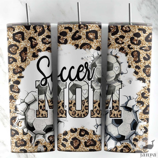 soccer mom tumbler wrap