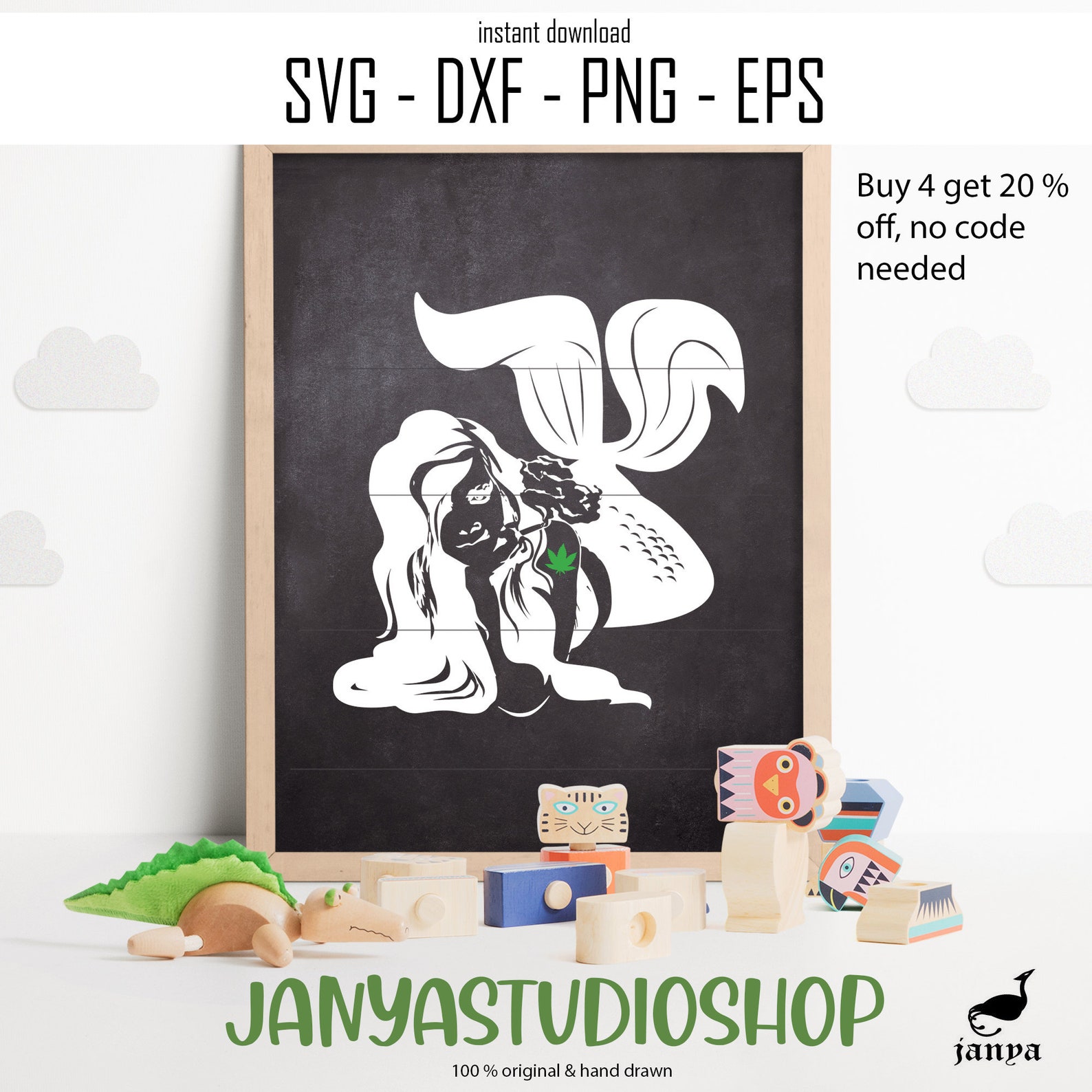 Free Free 110 Mermaid Smoking Weed Svg SVG PNG EPS DXF File