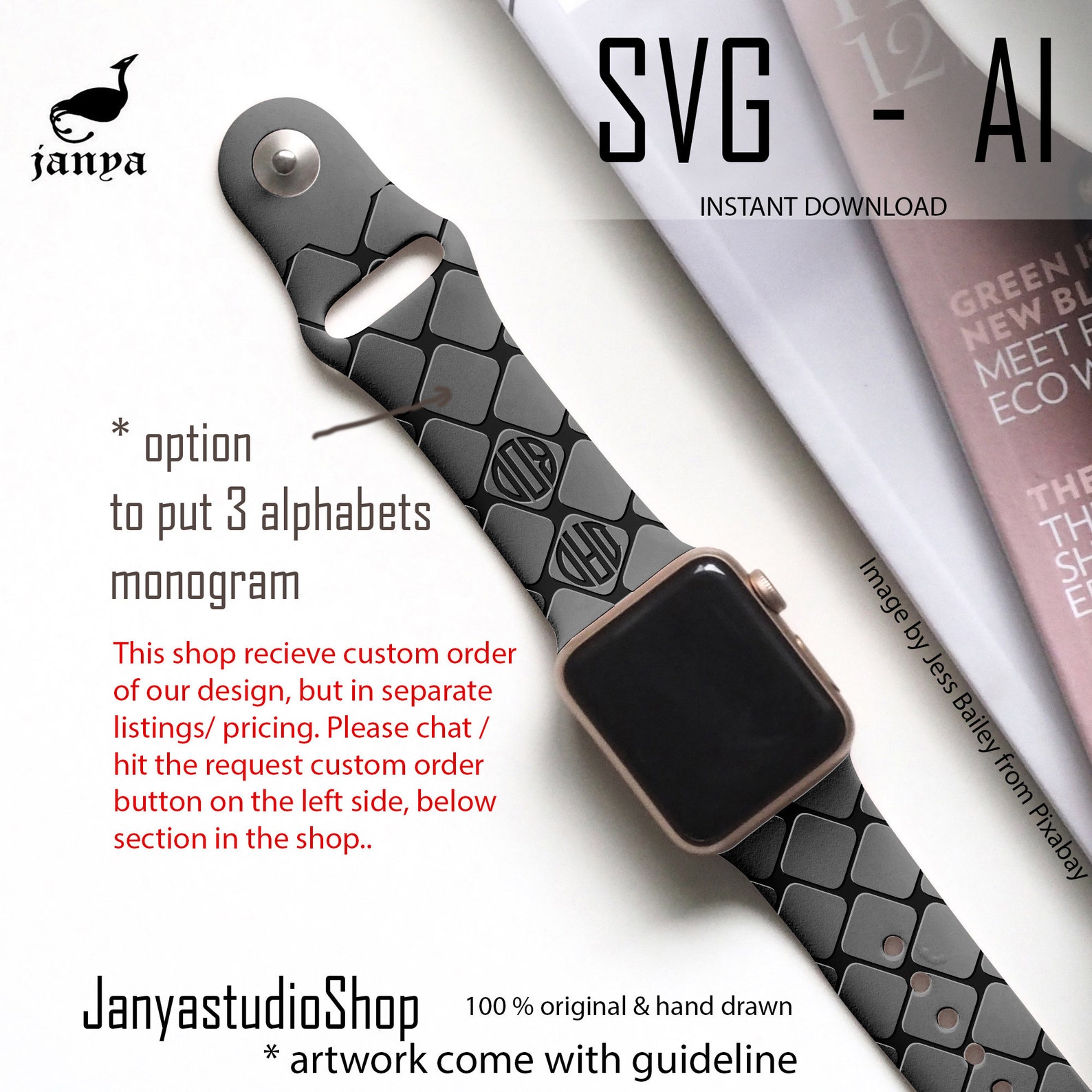 cross apple watch band