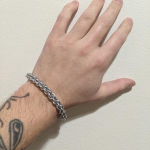 Handmade JPL Weave Chainmaille Bracelet