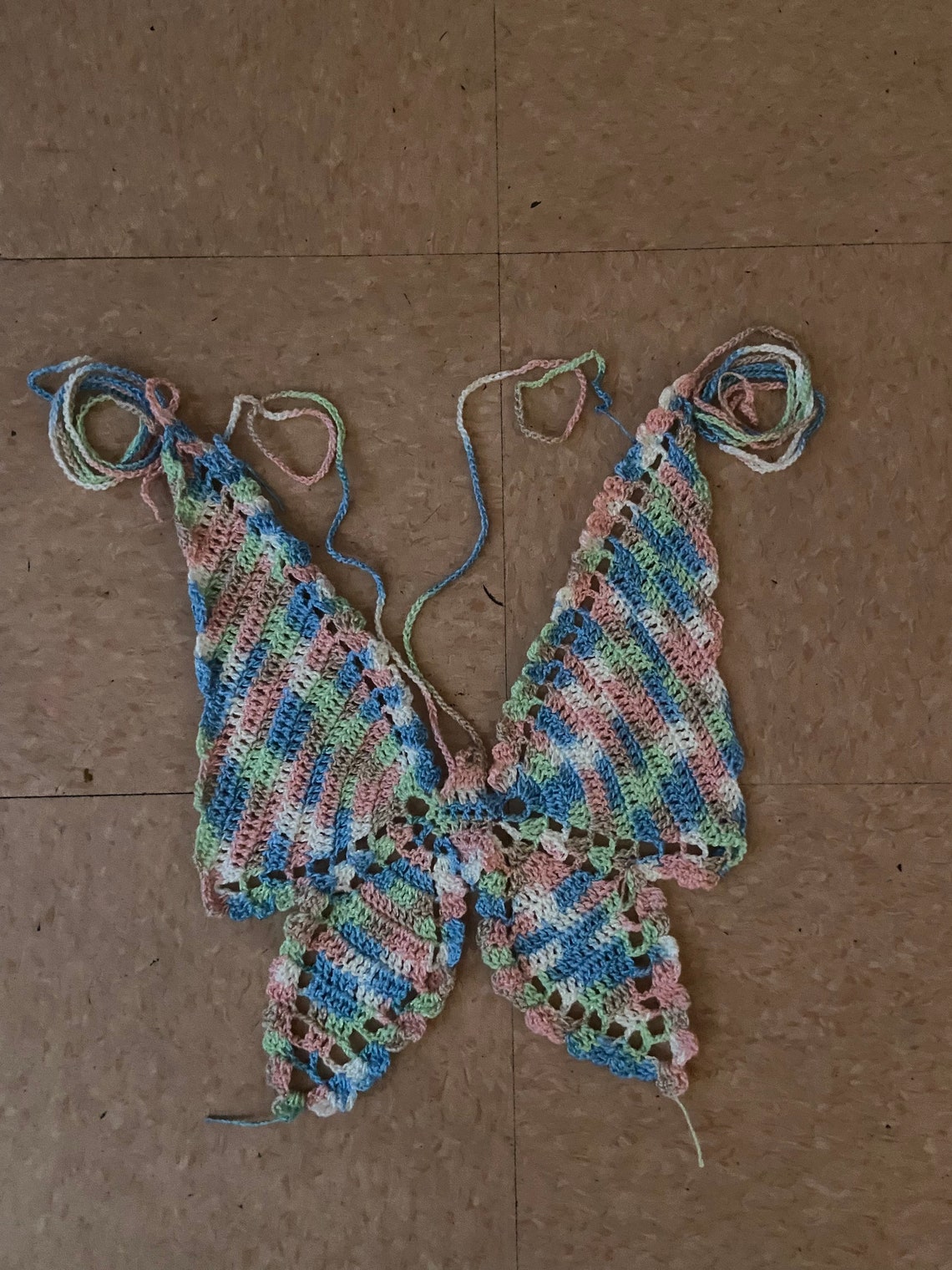 Butterfly Crochet Top | Etsy