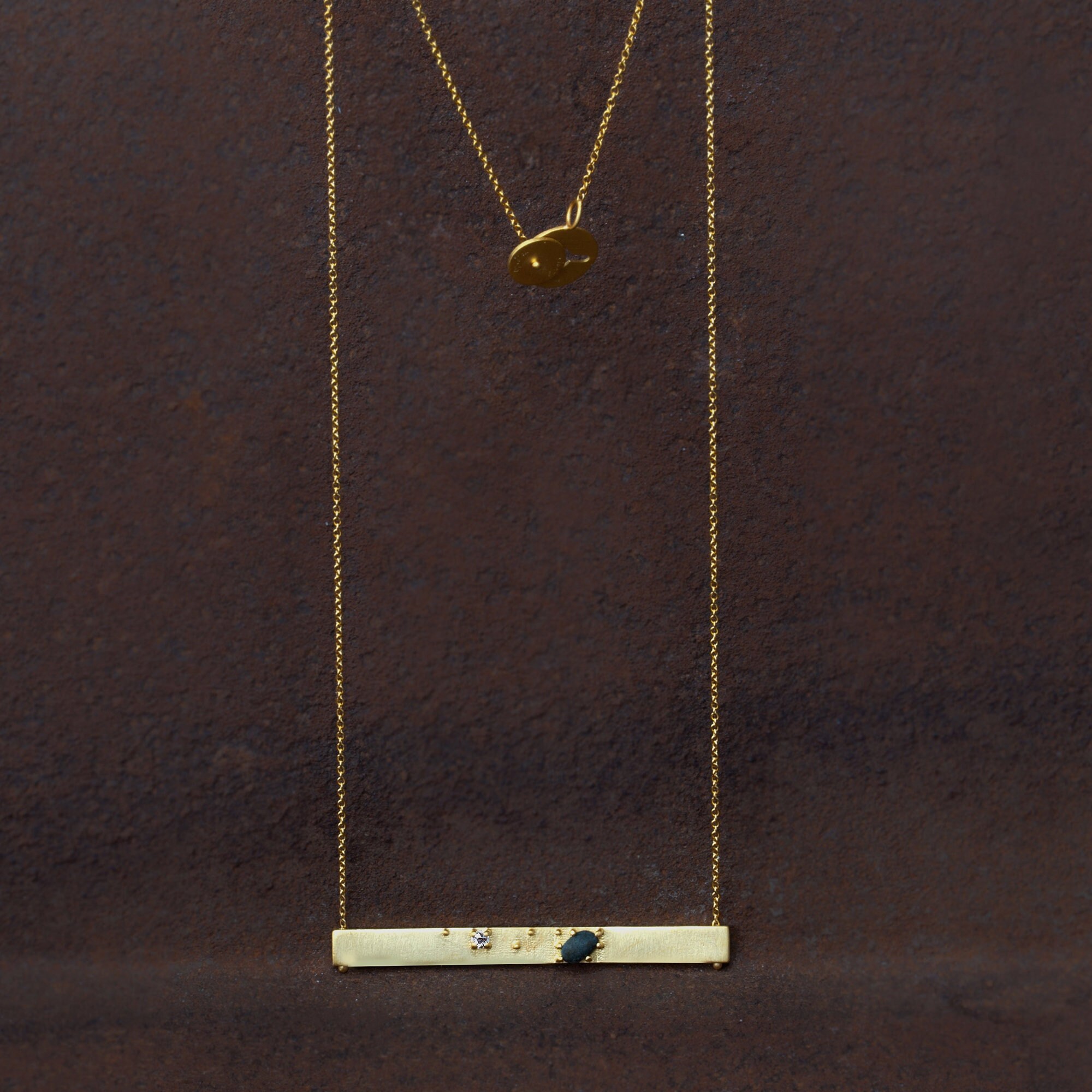 Ariadni Kypri 18K Gold Necklace - Etsy 
