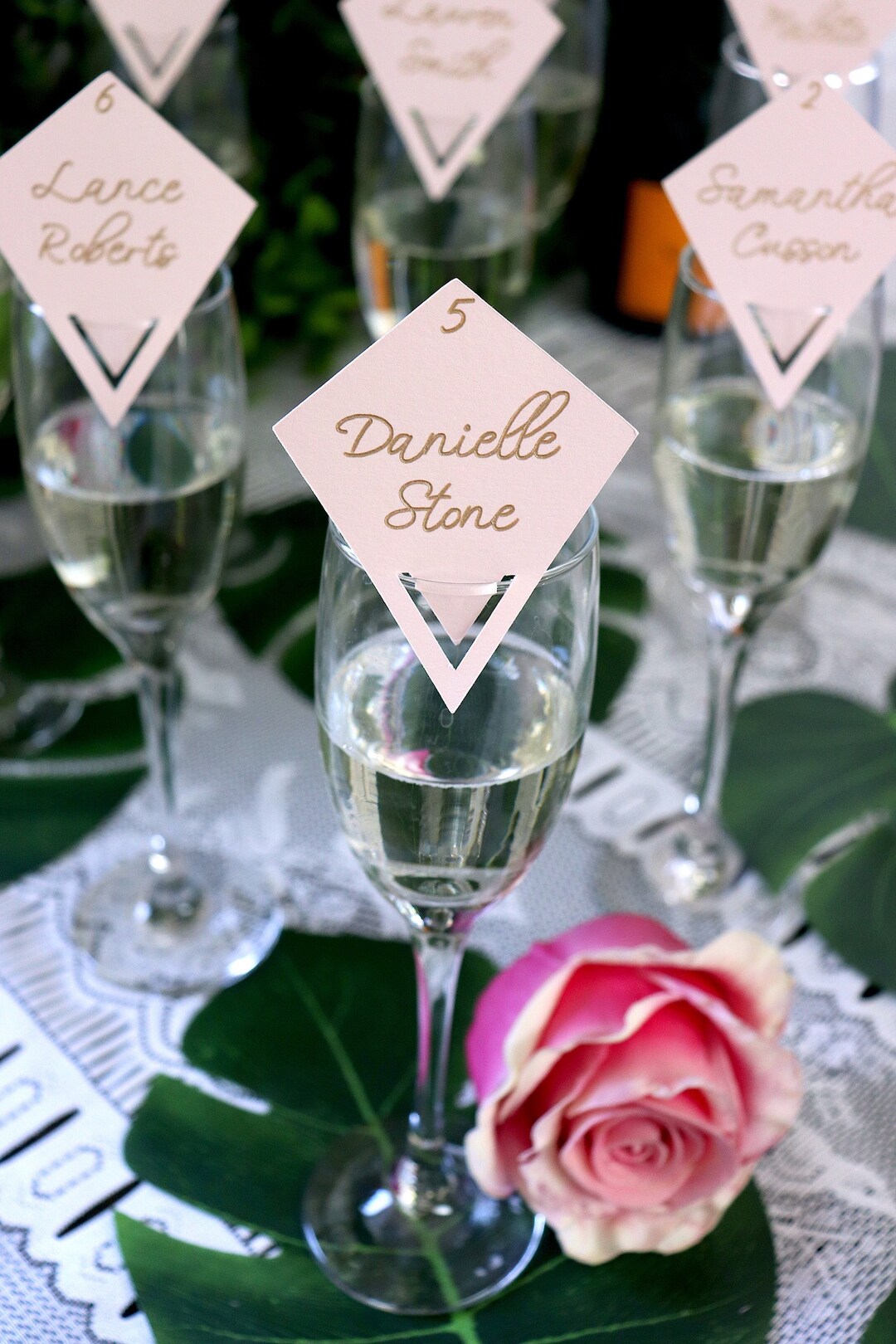 Sip and Be Seated, Escort Cards, Champagne Escort Cards, Drink Escort