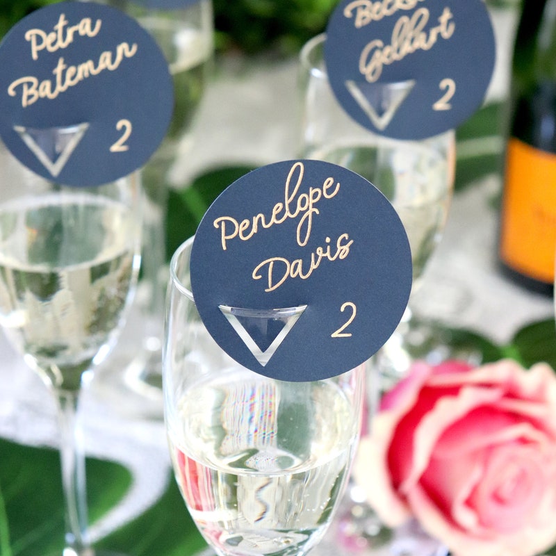 Acrylic Escort Cards - Etsy