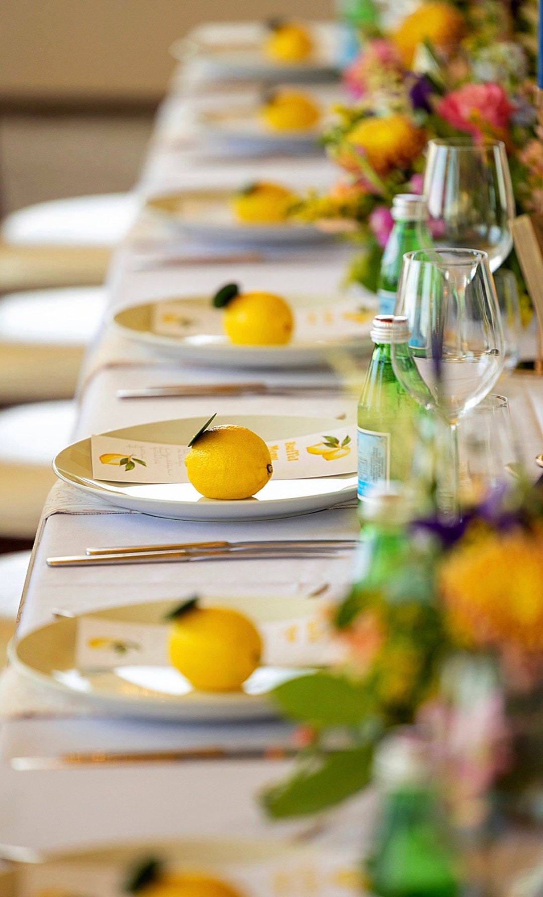 Lemon Place Cards Lemon Leaf Place Cards Lemon Escort Cards - Etsy