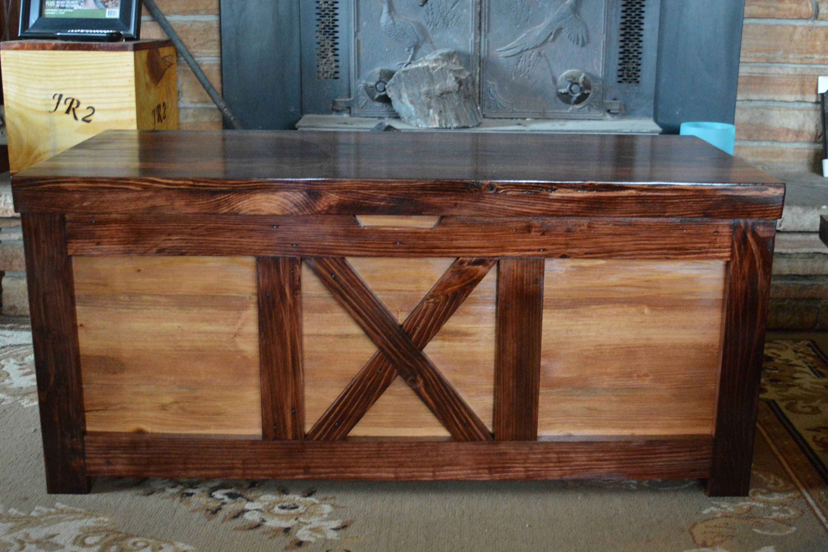 Large Hope Chest Cedar Hope Chest Blanket Chest. Rustic Etsy