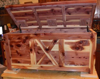 Under Bed Aromatic Cedar Chest Etsy