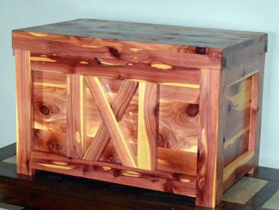 Rustic cheap cedar chest