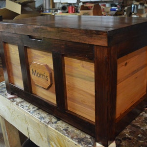 Hope Chest with Tray, Cedar Chest, Blanket Chest