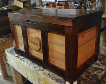 Hope Chest with Tray, Cedar Chest, Blanket Chest