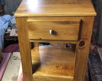 Night Stand, End Table, wood table, Rustic Table
