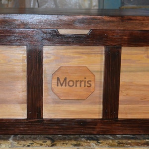 Personalized Christmas Gift, Hope Chest, Cedar Chest, Blanket Chest image 2