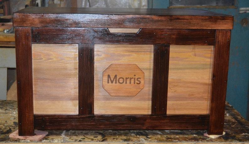 Personalized Christmas Gift, Hope Chest, Cedar Chest, Blanket Chest image 2