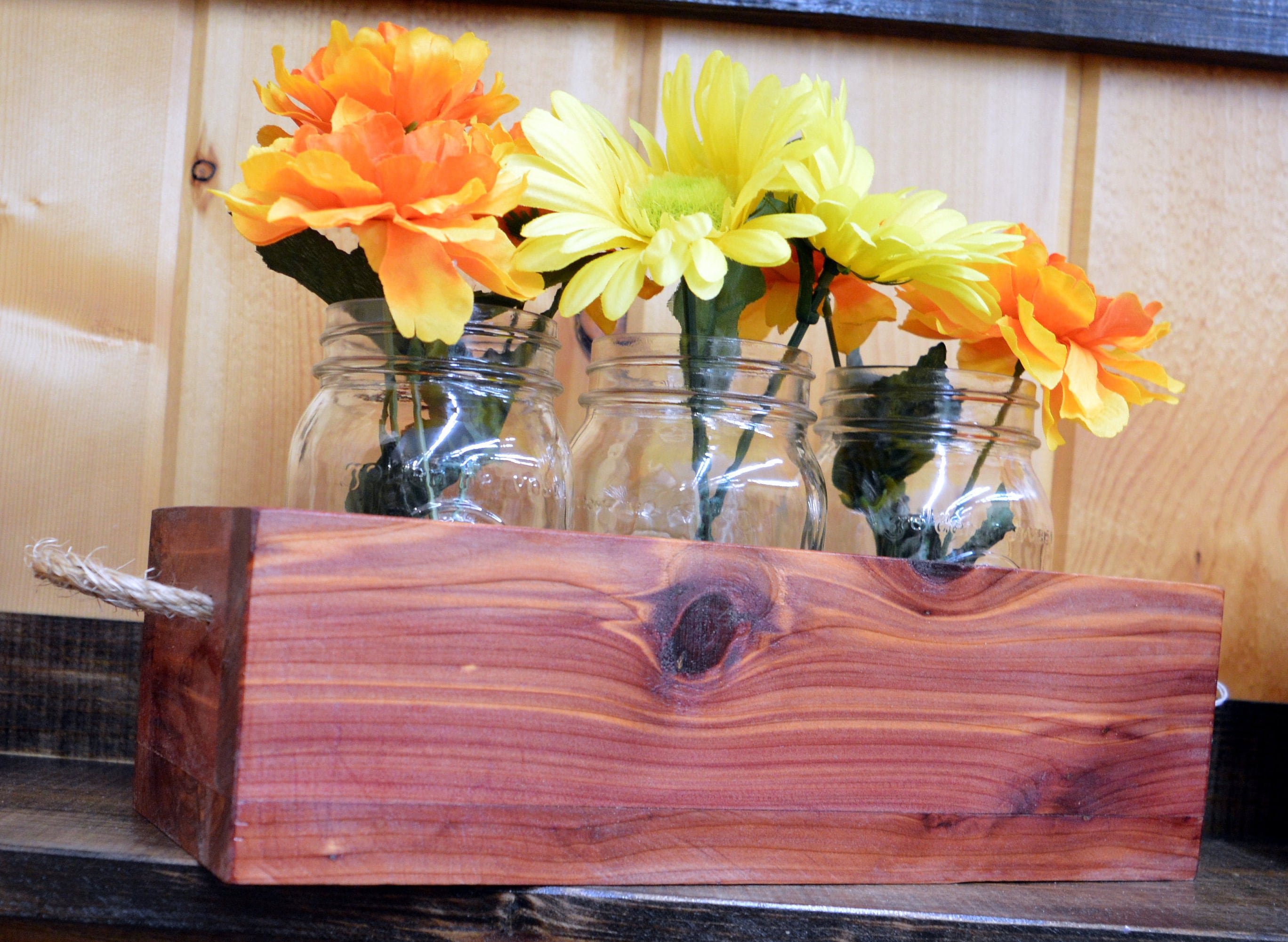 Table Centerpiece Cedar Centerpiece wood centerpiece Etsy