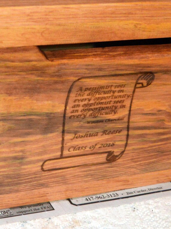 Wood Card Box Wedding Graduation Wood Card Box Wedding Graduation Personalized Rustic Memory