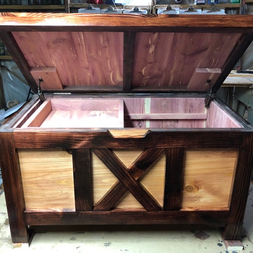 Storage Chest Cedar Chest Hope Chest Wedding Gift Etsy