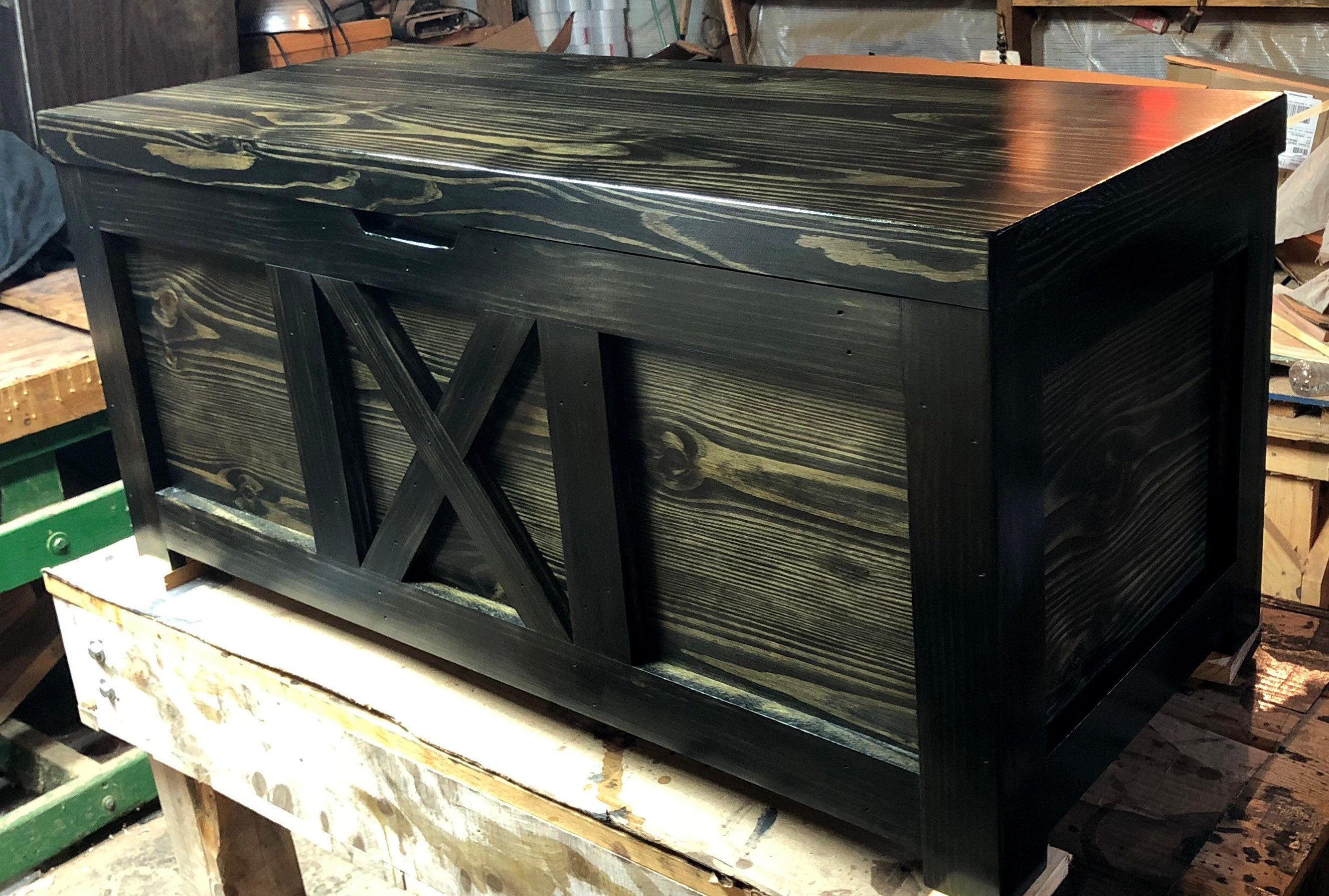 Large Hope Chest Cedar Hope Chest Blanket Chest. Rustic Etsy