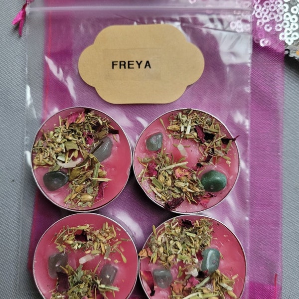 New**** Goddess Freya Tealights