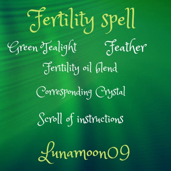 New **** Fertility Spell