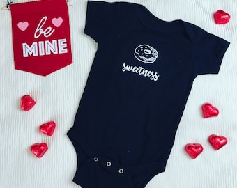 Sweetness - Baby Bodysuit, Nickname Baby One-Piece, Baby Shower Gift - 3 Color Options