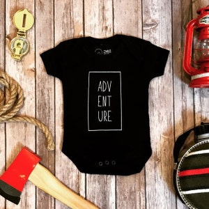 Hipster Baby Bodysuit - ADVENTURE - Hipster Baby, Baby Clothes, Baby Shower Gift