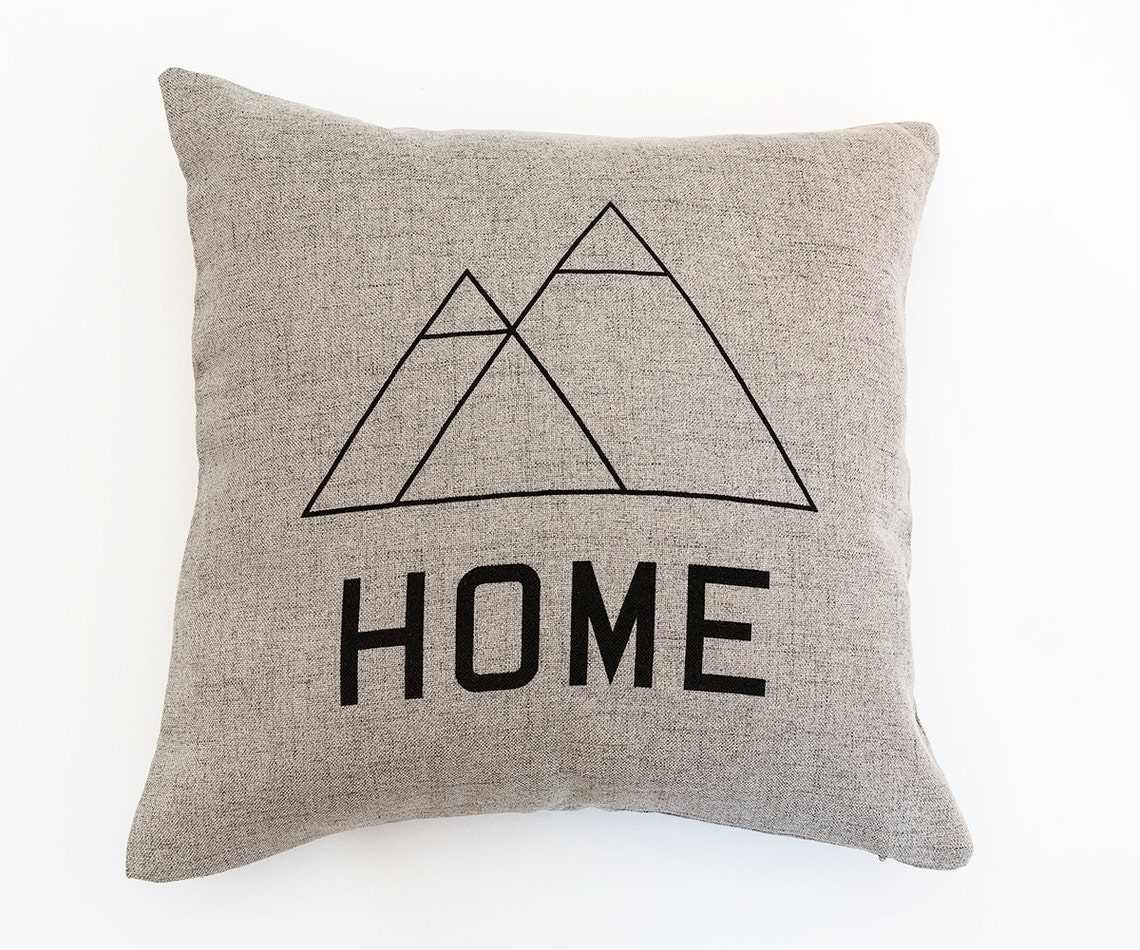 Home Throw Pillow Mountain Pillow Decorative Pillow Etsy Ireland