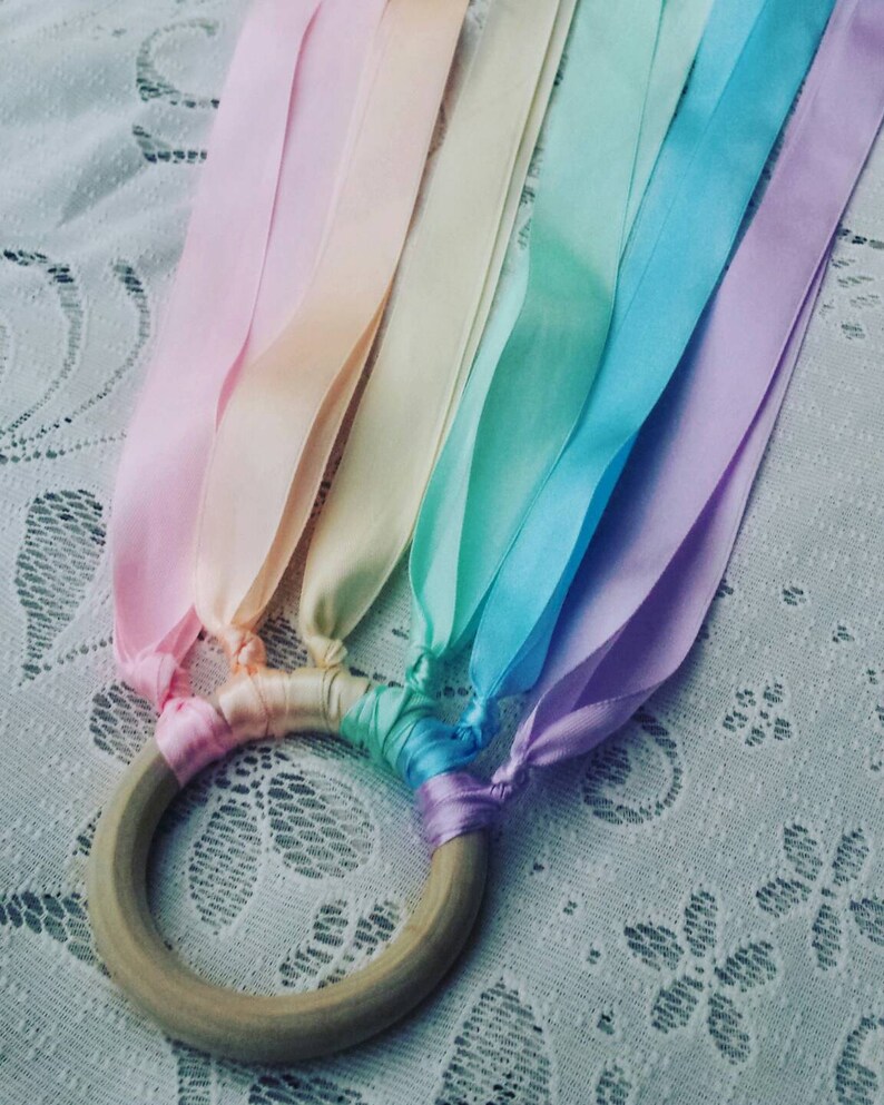 Wooden Hand kite Wind wand Waldorf montessori inspired Etsy