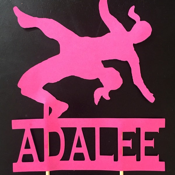 Wrestling Singlet Cake Topper Etsy