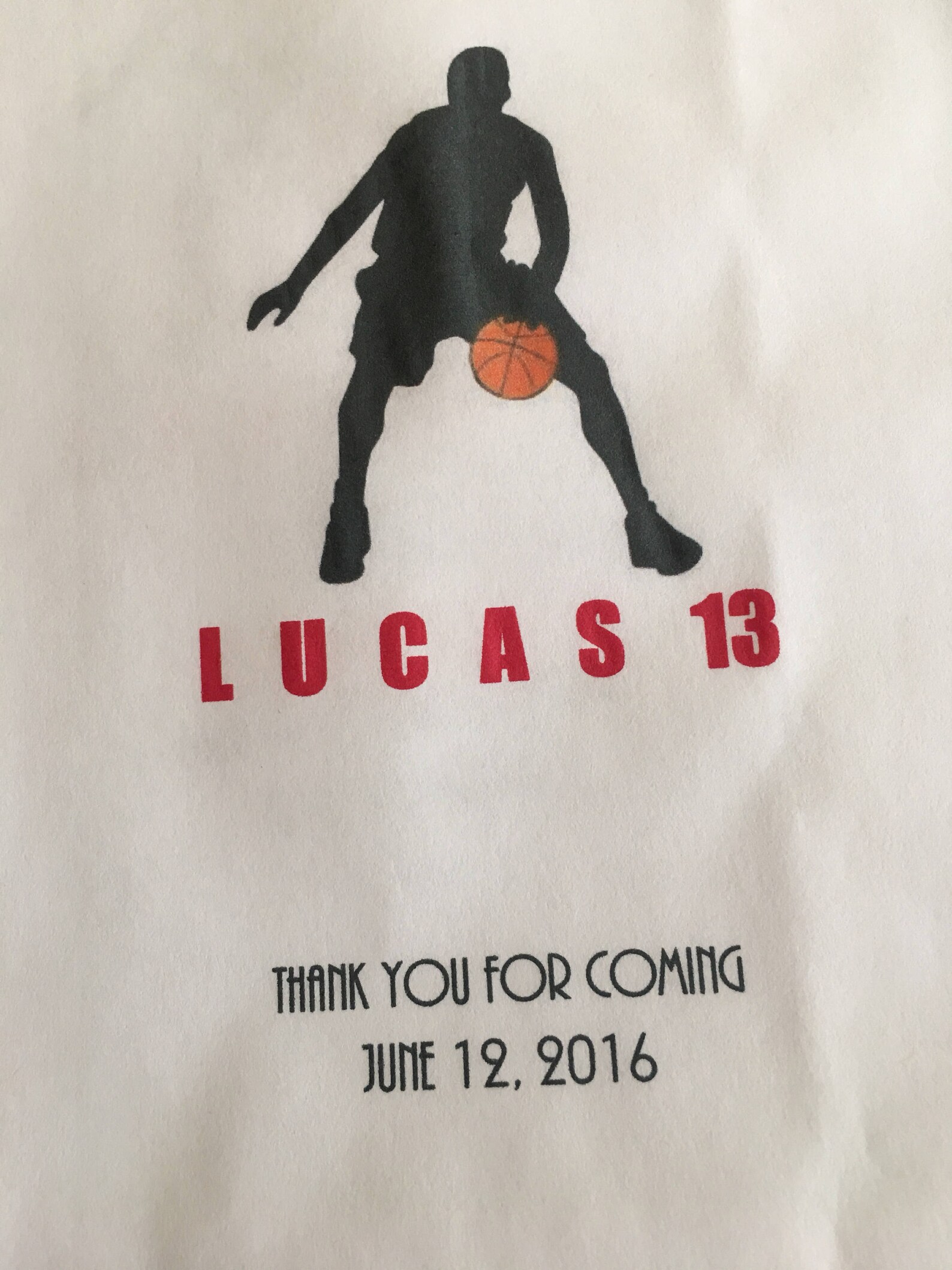 Personalized Basketball Treat Bag Candy Buffet Bag Popcorn Bag Etsy