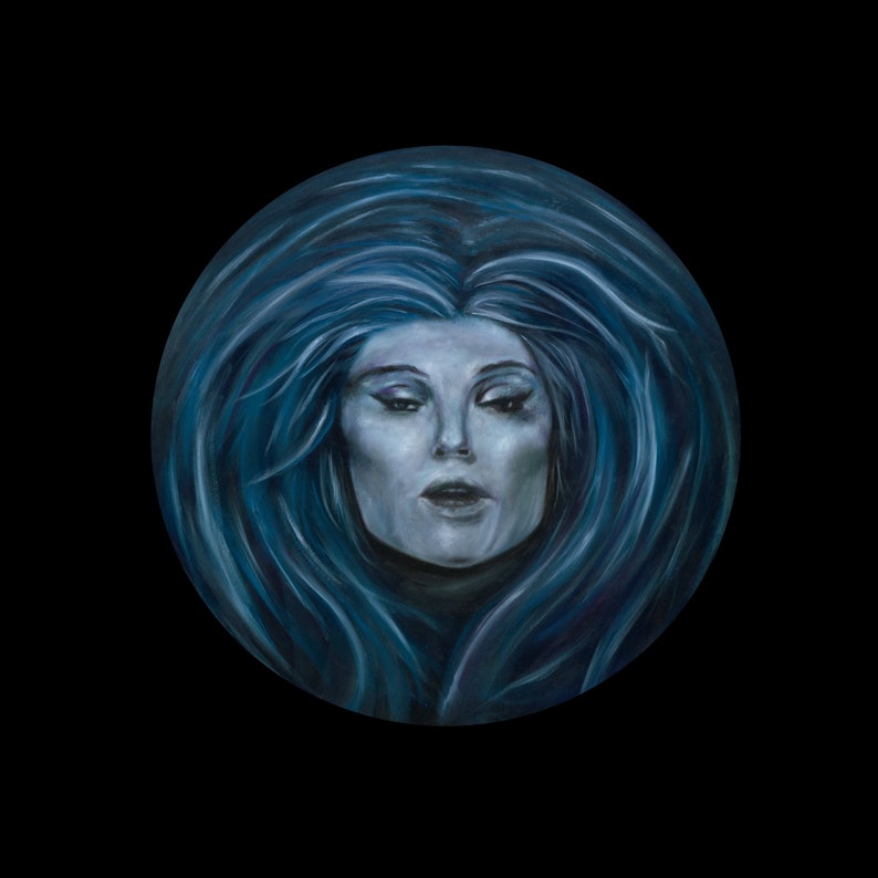 Haunted Mansion Madame Leota Haunted Mansion Fine Art Print - Etsy