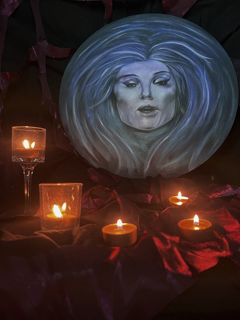 Haunted Mansion Madame Leota Haunted Mansion Fine Art Print - Etsy
