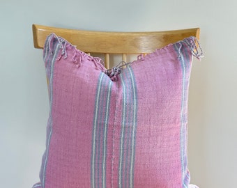 Hand woven Natural Fiber Pillow Cover