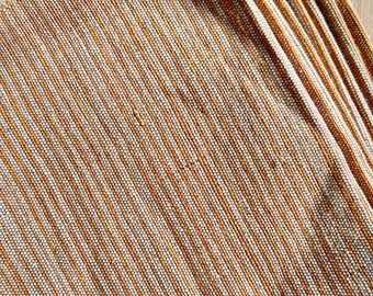 Plaid Hand woven Vintage Karen Tribe Fabric Natural Fiber