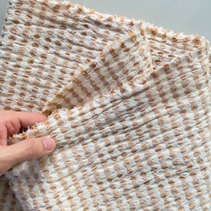 By Yard Cotton Striped Fabric