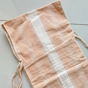 Vintage Karen Tribe Fabric Natural Fiber
