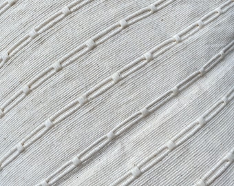Vintage Karen Tribe Fabric Natural Fiber